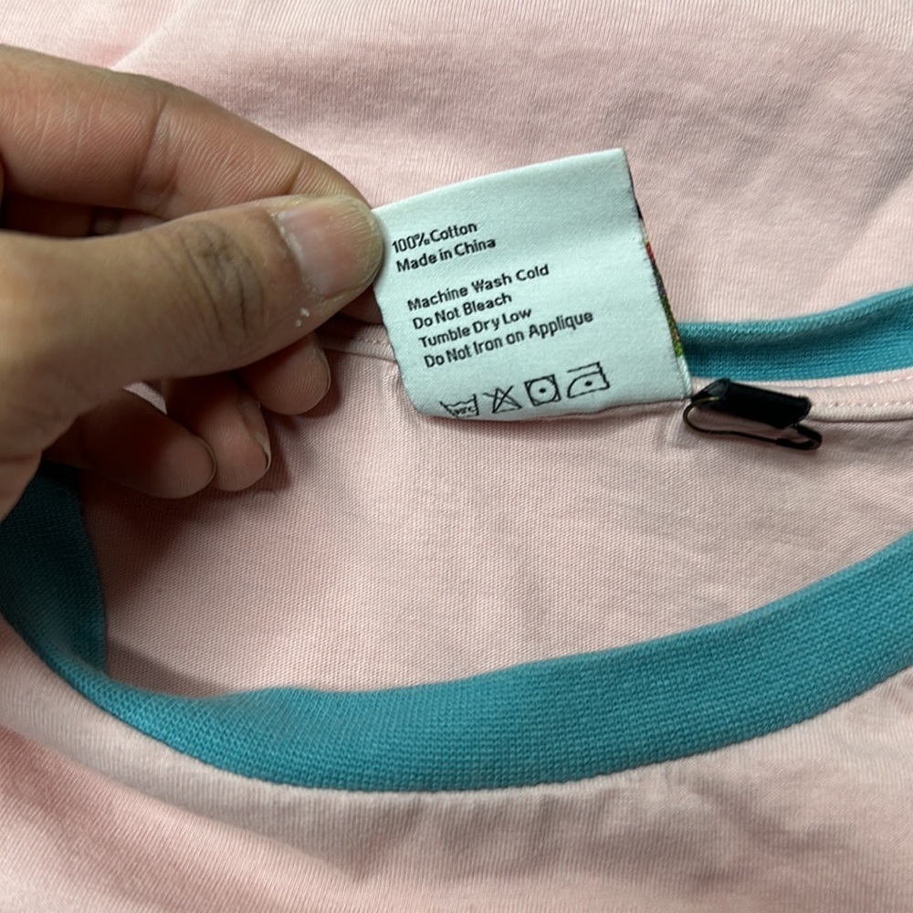 STAY PEACHY by meganplays OVERSIZED T-SHIRT Size Small - Picture 3 of 6